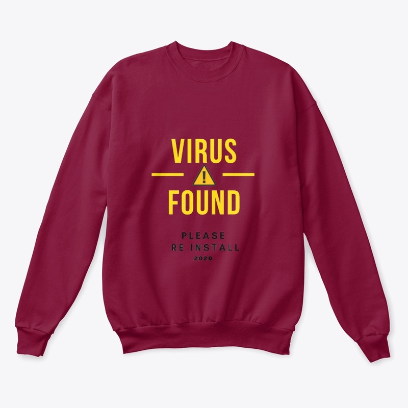 Virus Found Please Re Install 2020 - Blk