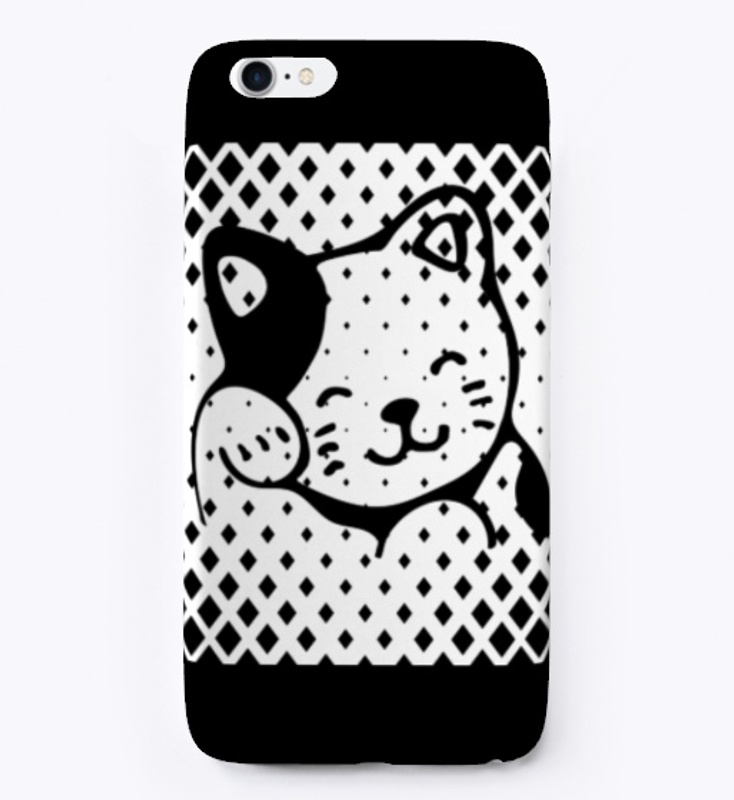 CAT DESIGN PRINTERED CASES AND MUG