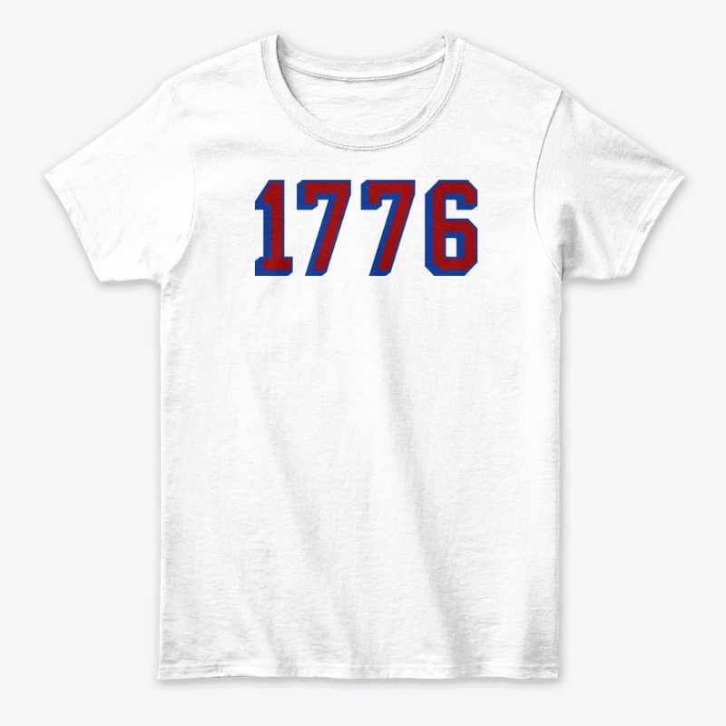 Patriot Proud Number 1776 Bold Tee