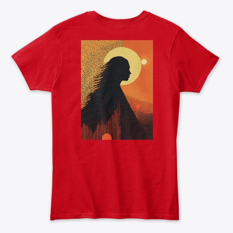 Women's classic printed tshirt 