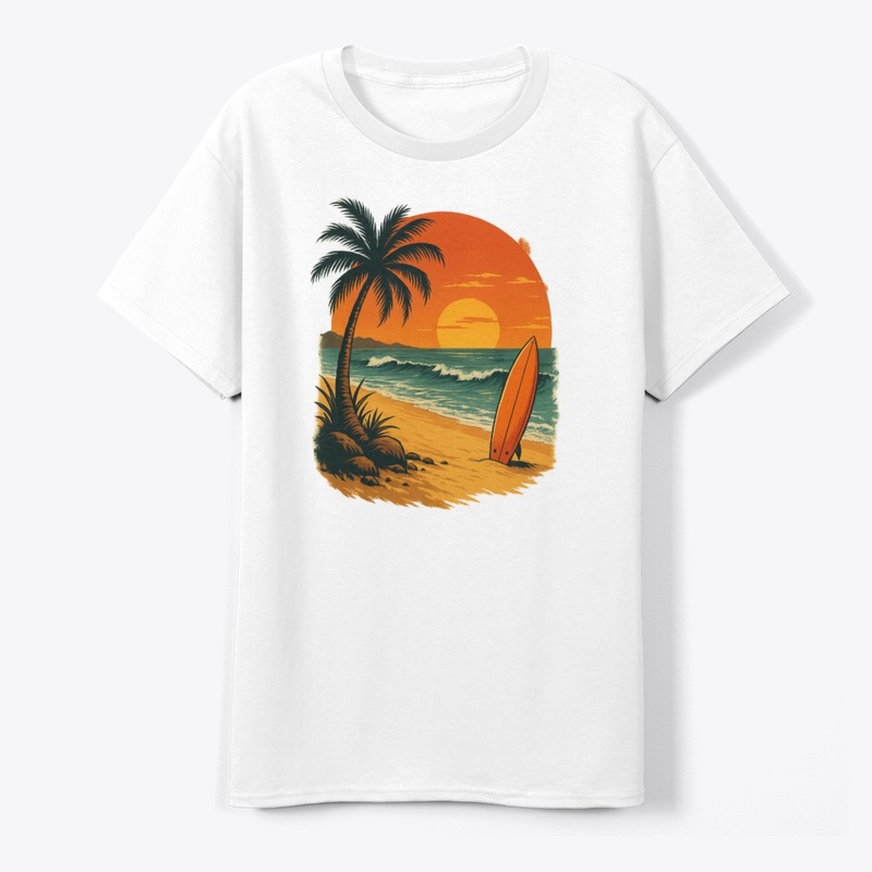Surfing Surf Surfer summer beach T-shirt