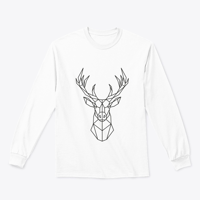 blackbuck art graphic tshrt 