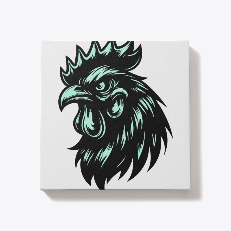 Fierce Poultry Head Artwork