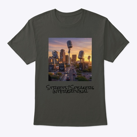 S2 S Phx Smoke Gray T-Shirt Front