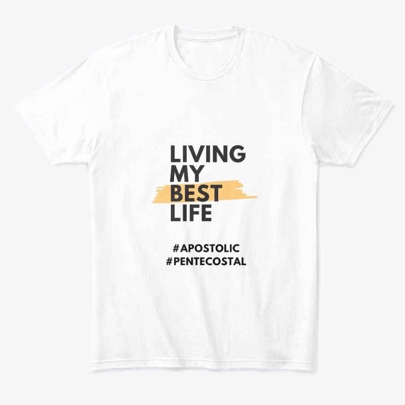 Living My Best Life | Black Font