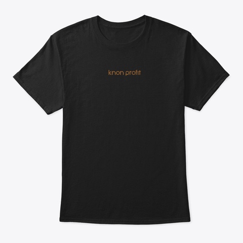 Knon Profit "Speed" Black T-Shirt Front