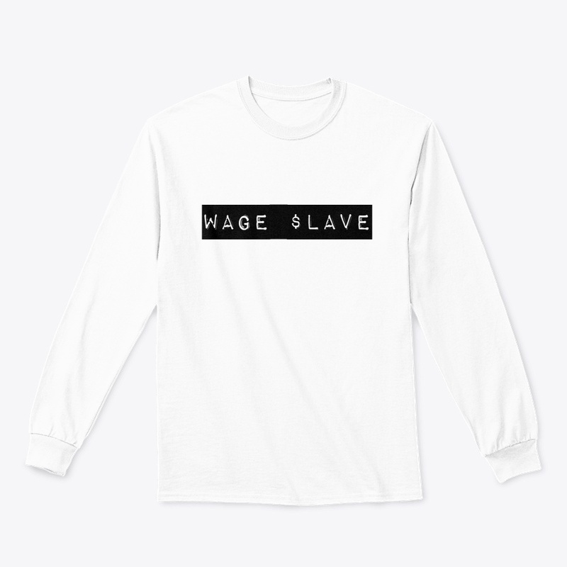 wage slave (label-maker design)