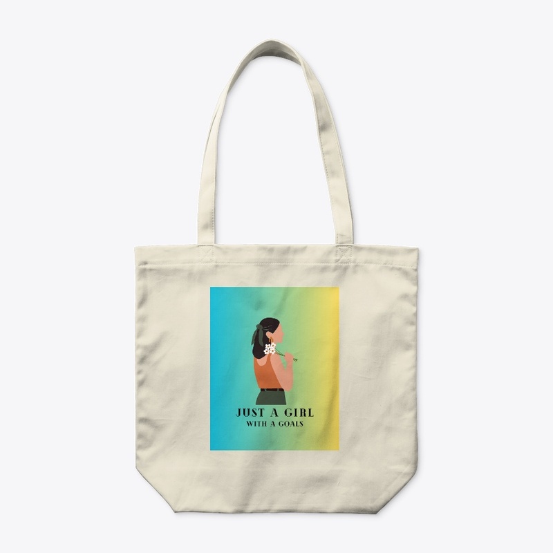 Just a girl with a goals hand bag