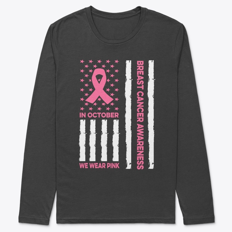 In October We Wear Pink Cancer T shirt