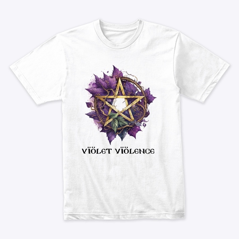 Floral pentagram 