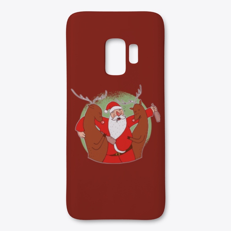 Christmas Drunk Santa