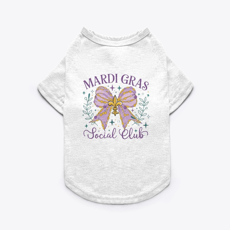 Elegant Mardi Gras Bow
