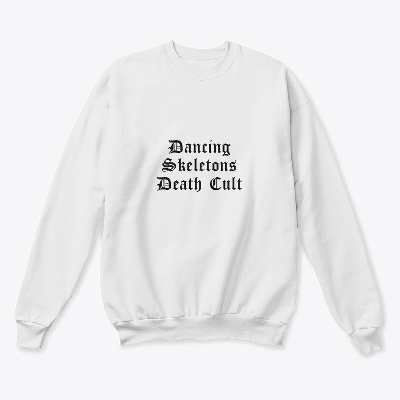Dancing Skeletons Death Cult (White)