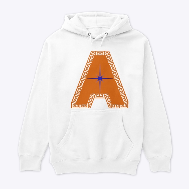 Blue Amblle Star A Hoodie, Sweatshirt