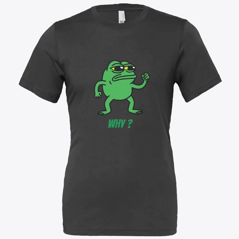 Green Frog Why Pose