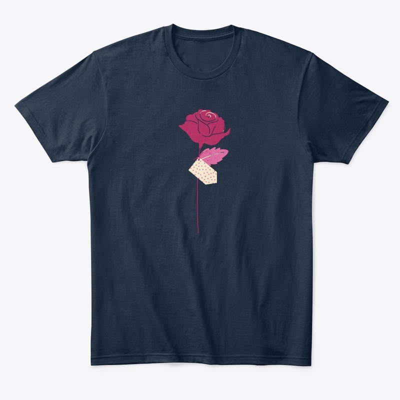 Pink Rose Printed Shirt by Kaya Nexus
