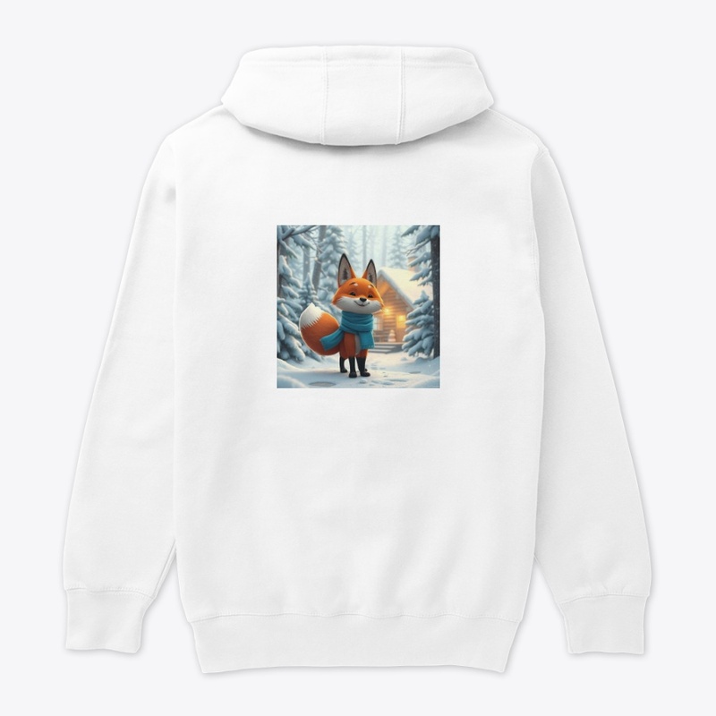 Playful Fox in Winter Wonderland