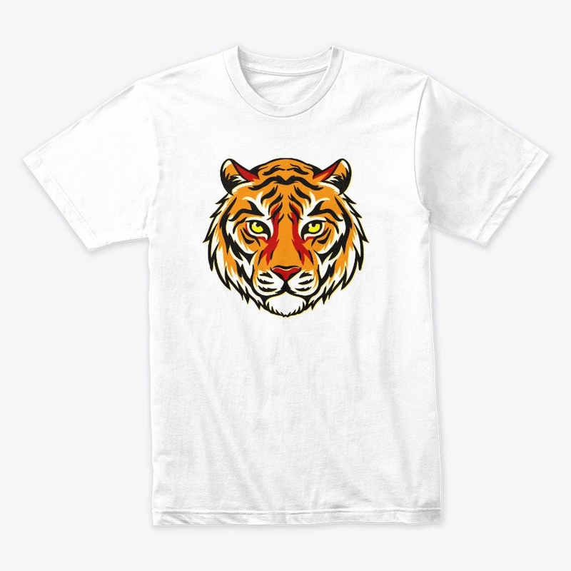 Tiger Stare All Over T-Shirt