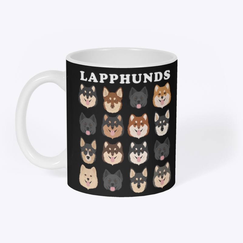 Lapphunds Faces