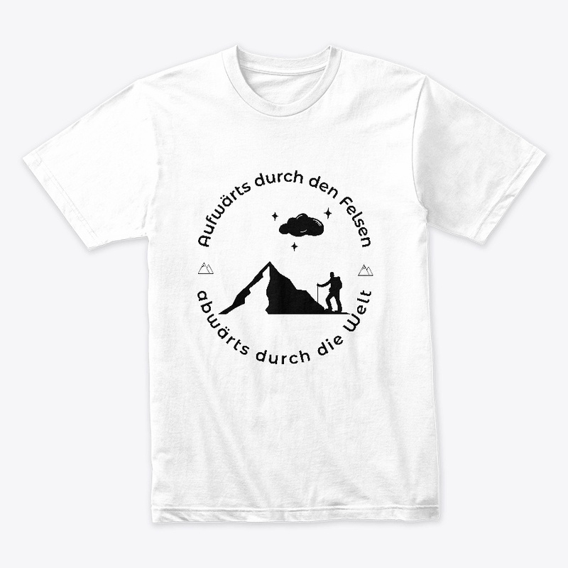 Aufwärts Durch Felsen Abwärts Durch Welt