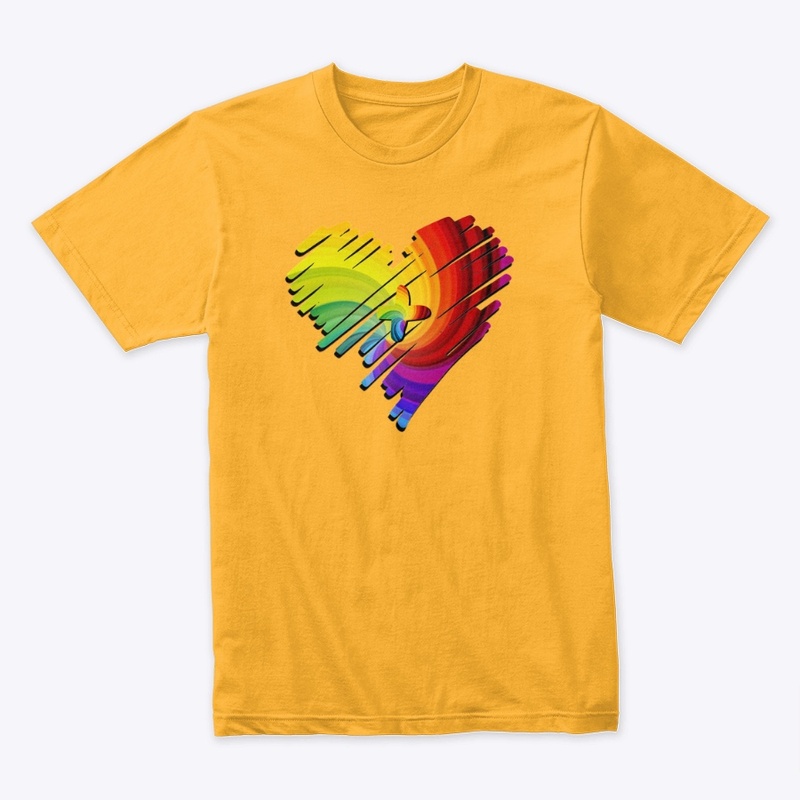 Tie Dye Heart <3