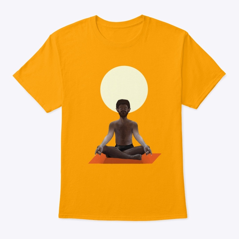 Meditating werewolf
