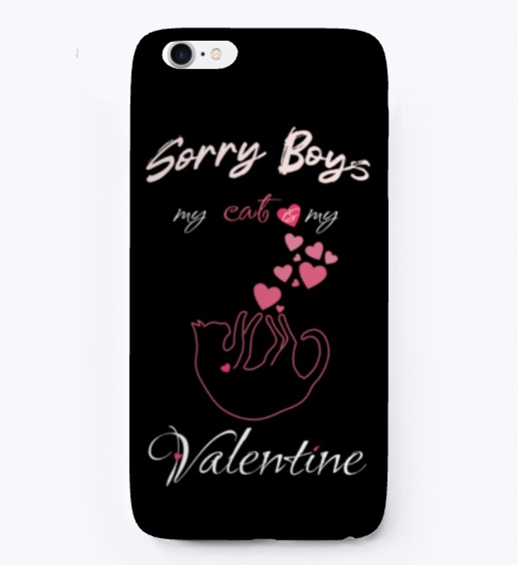 Sorry Boys my cat is my  Valentine