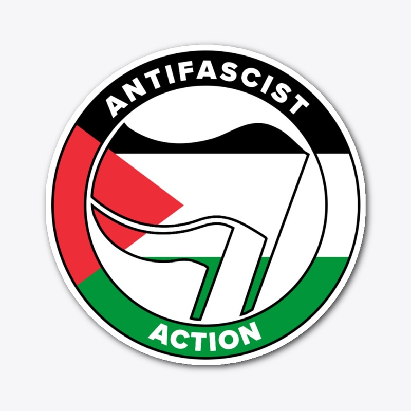 Antifa / Palestine Flag