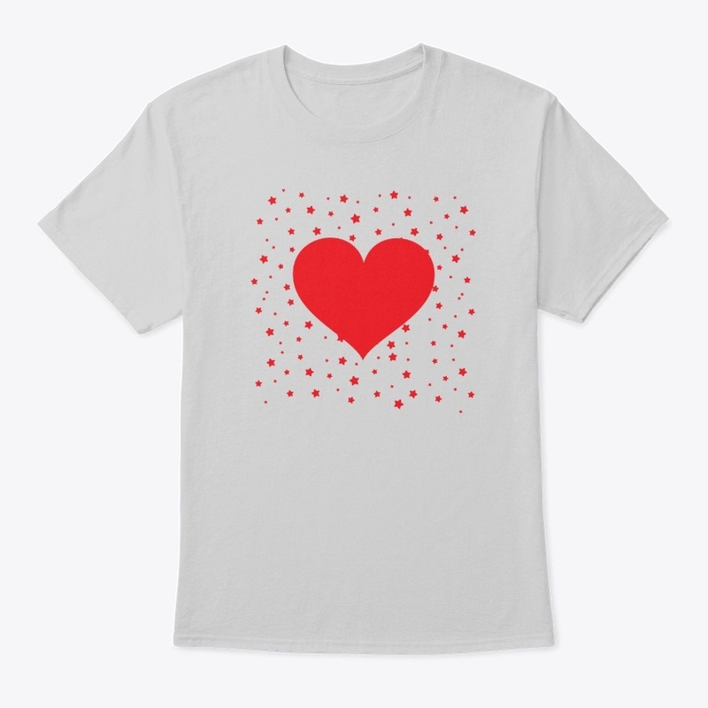 Heart with stars