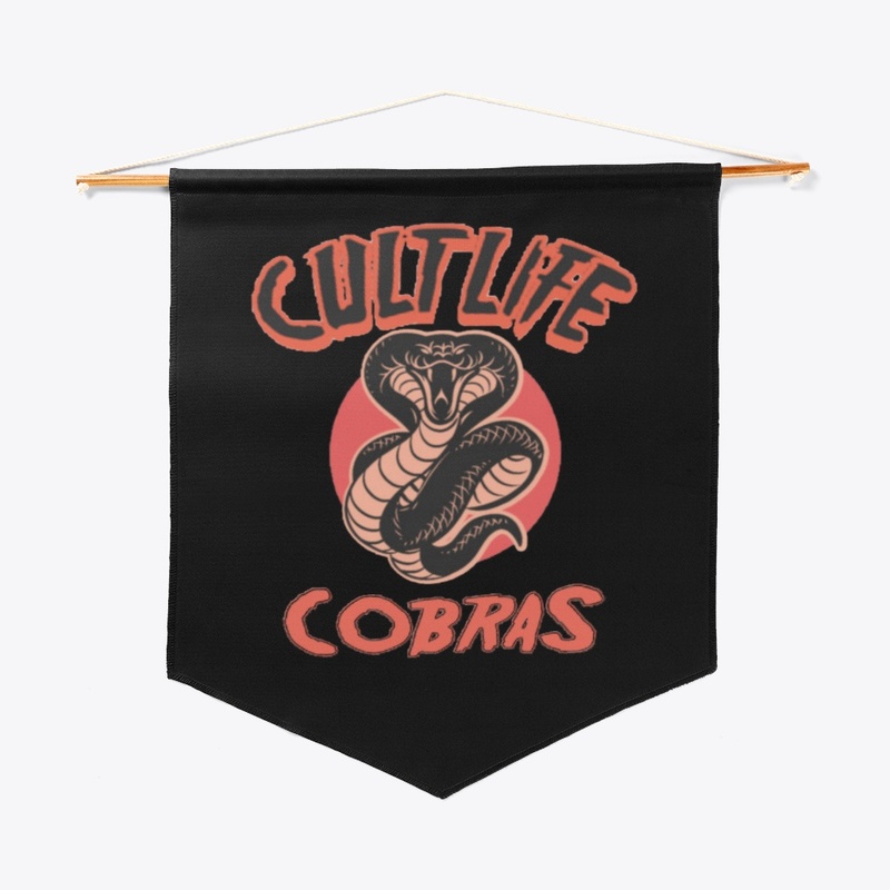 CULT LIFE COBRAS PENNANT