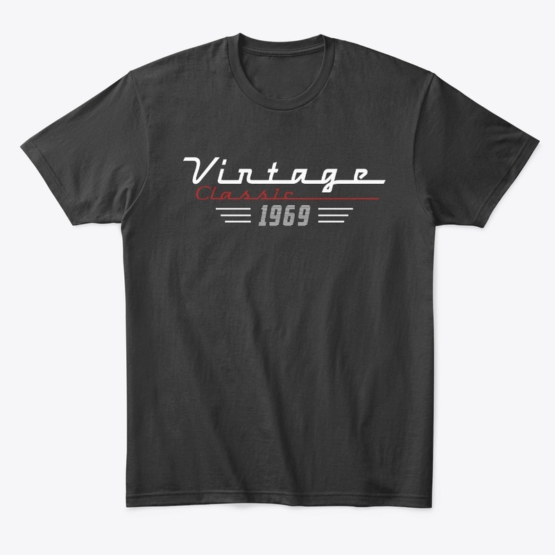 Vintage  Classic 1969 50 Birthday TShirt