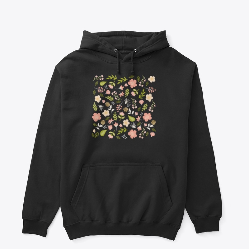 Spring grass and flowers
