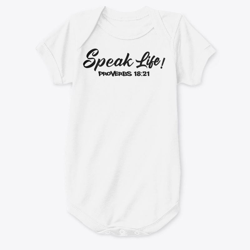 Speak Life!(Black Ink)