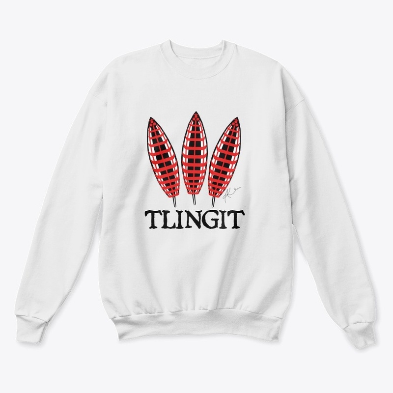 Tlingit Formline Feather Design