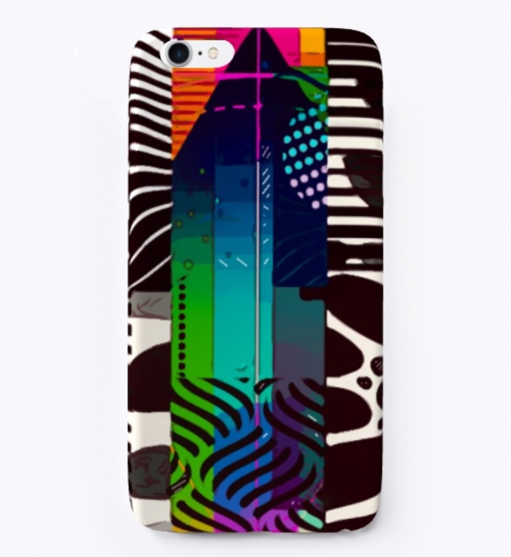 Black White Geometric Pattern 