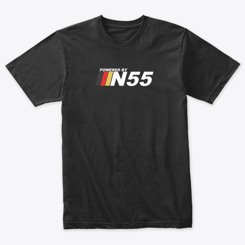 Powered By N55 (German White Design)