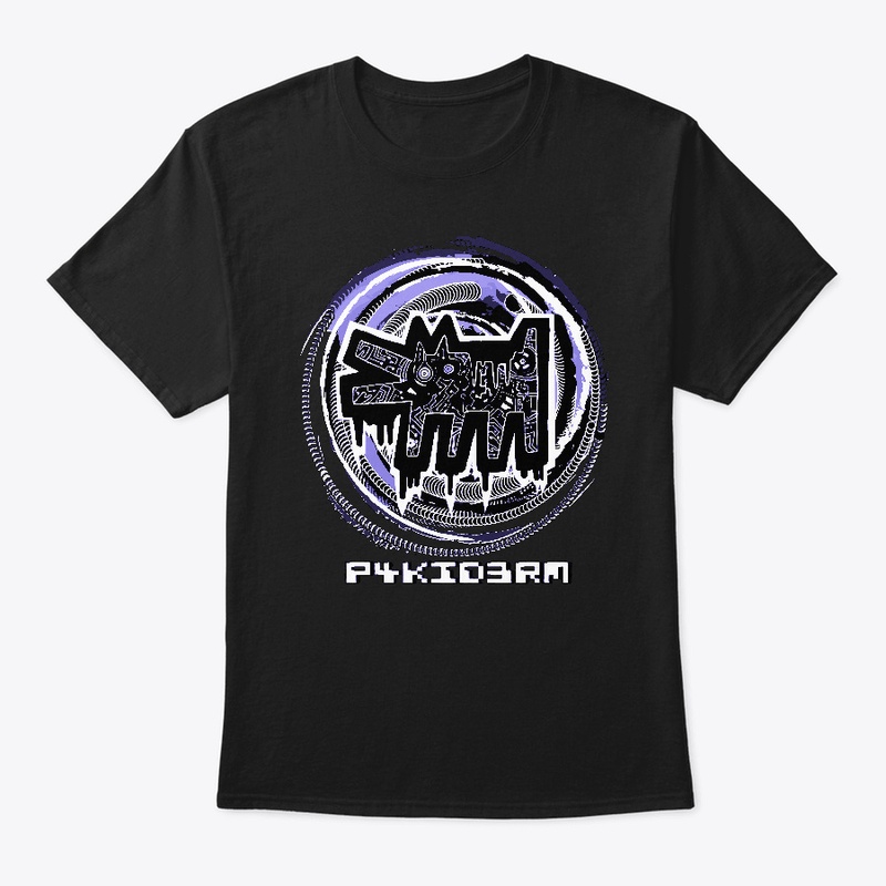 purple and black logo