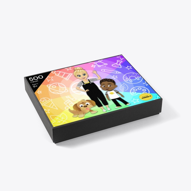 Kylee Makes It Color Wheel Puzzle!