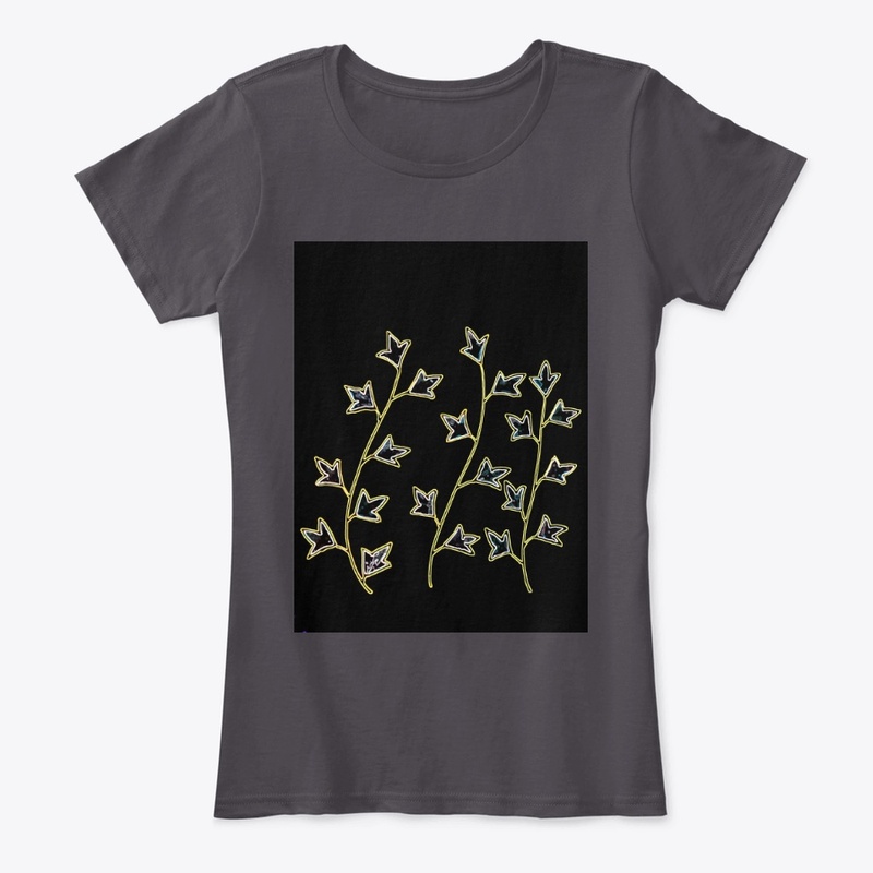 Glowing Twigs of Leaf   T-Shirt