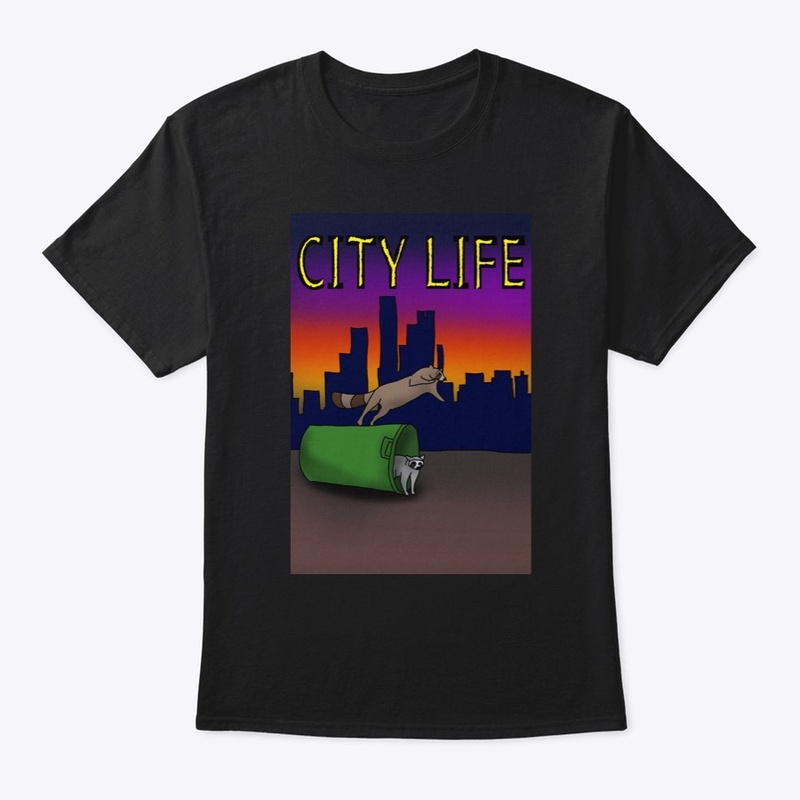 City Life Raccoon Design