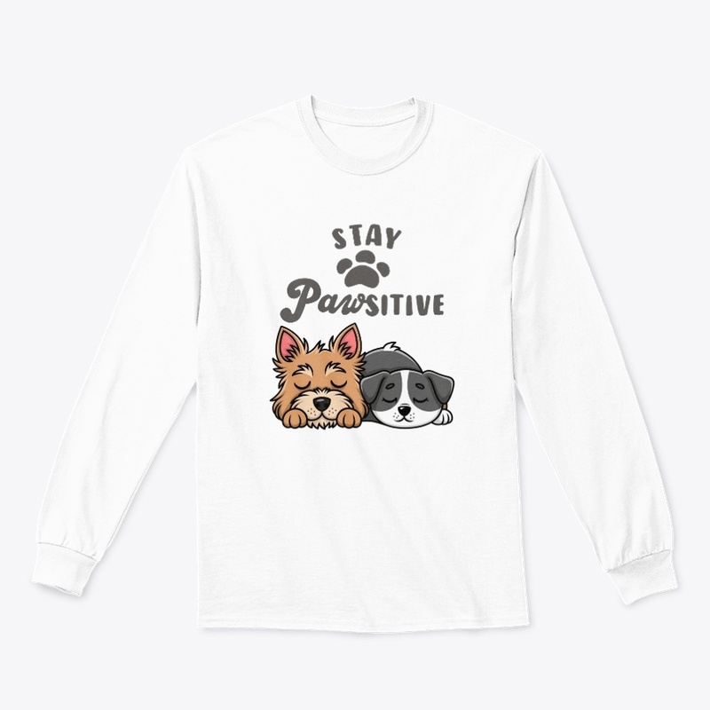 Stay Pawsitive Art Of Dog & Cat