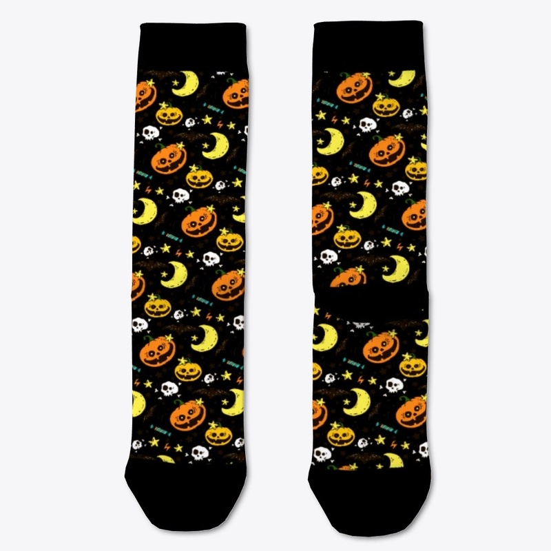Halloween Pattern Merch / Funny Pumpkins
