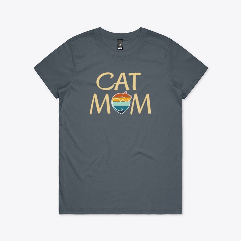 Cat Motif- cat mom proud parent
