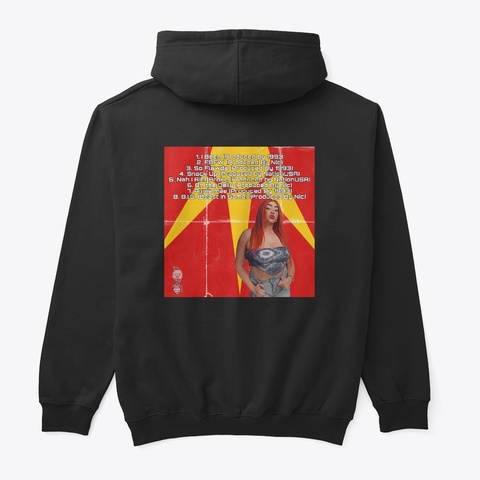 Flawda Summers 2 Merch Black Camiseta Back