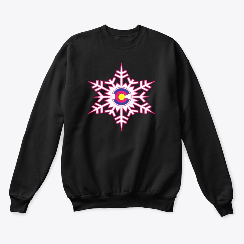 Colorado Snowflake_Hot_Pink!