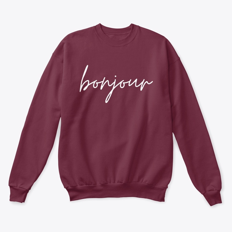 bonjour (white text)