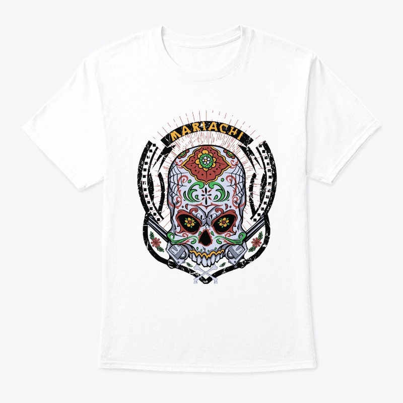 Craze Uk | Mariachi Skull Tees