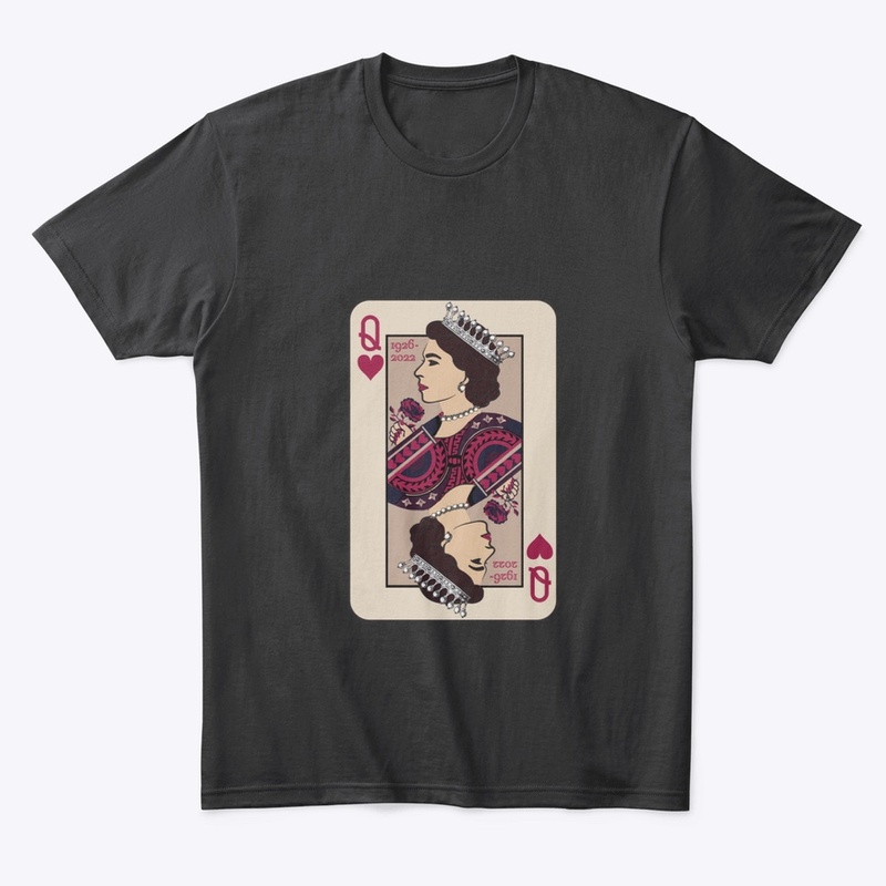 QUEEN ELIZABETH II FUNERAL PLAYING CARD
