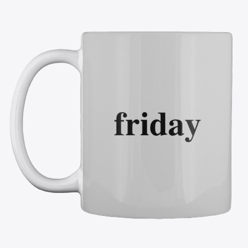 Days of the Week Comfy Everyday Tee