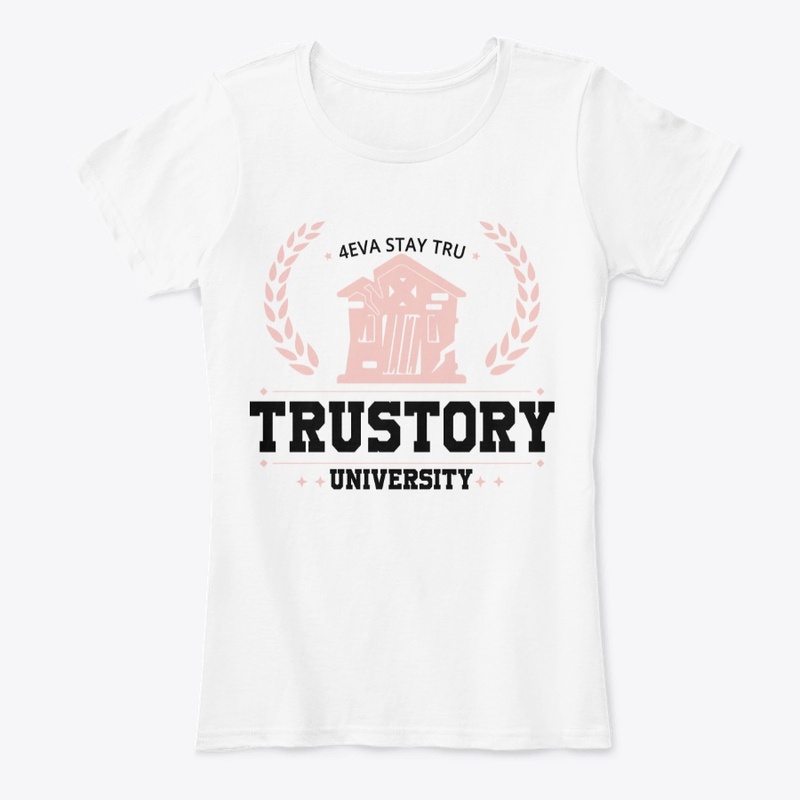 Black and Pink University Logo
